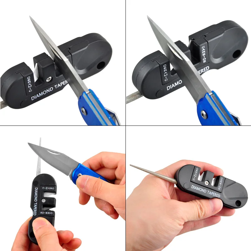 Pocket Knife Ceramic - 4-in-1 Portable Tungsten Ceramic Carbide Knife