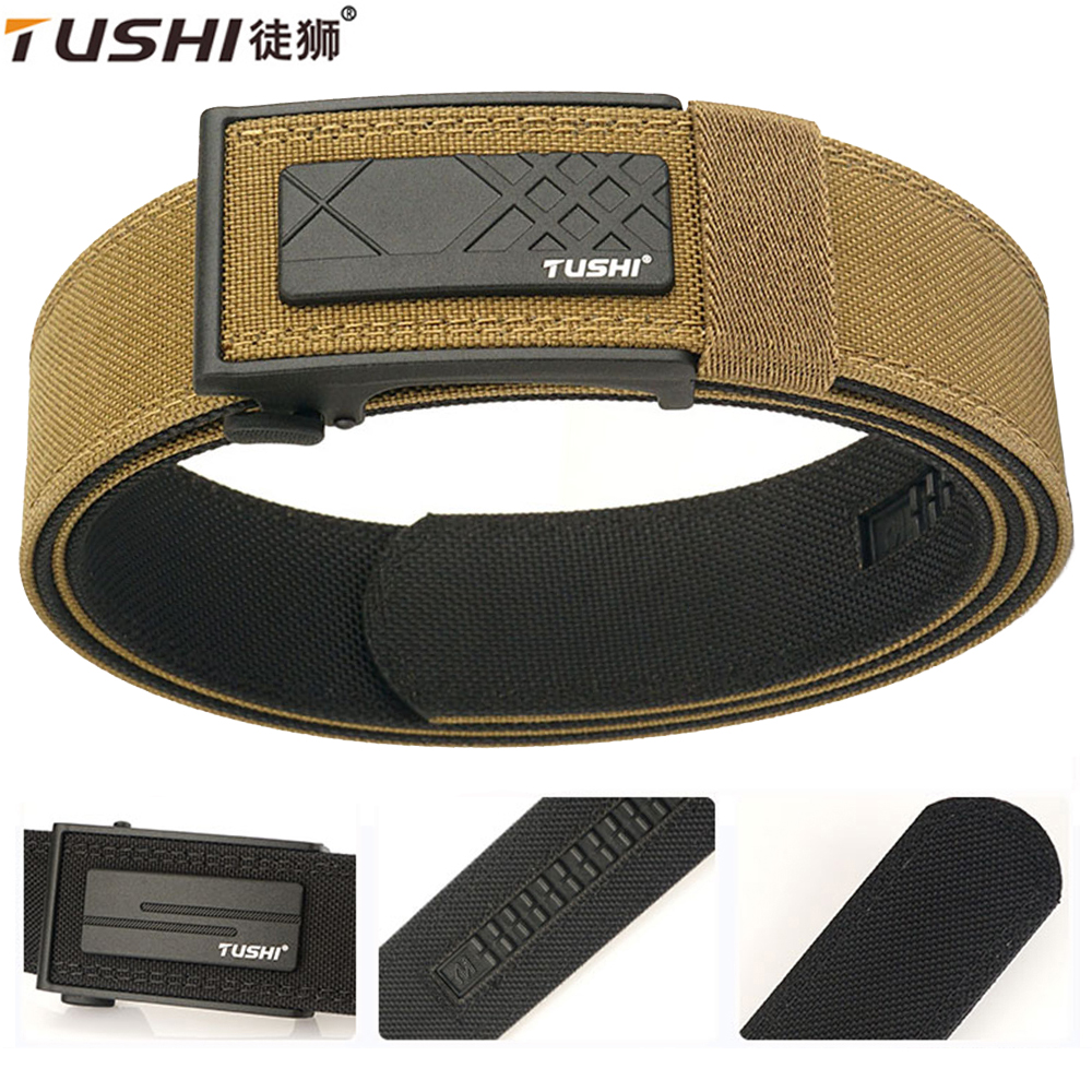 Edc Concealed Carry Belt - TUSHI New Hard Tactical EDC Belt