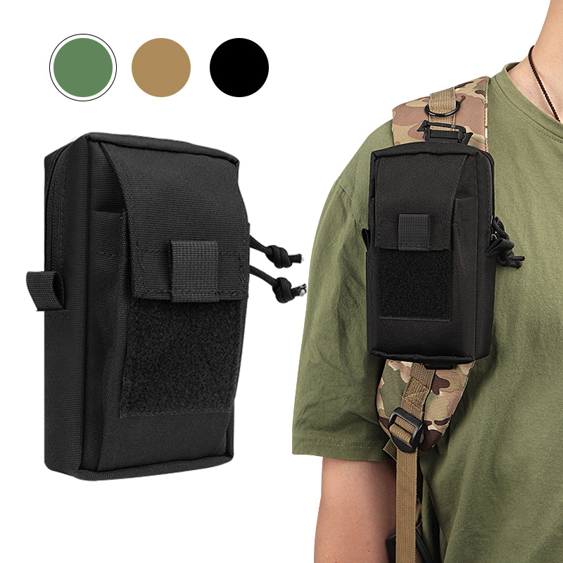 Edc Everyday Carry - Molle Backpack Strap Bag Phone Holder