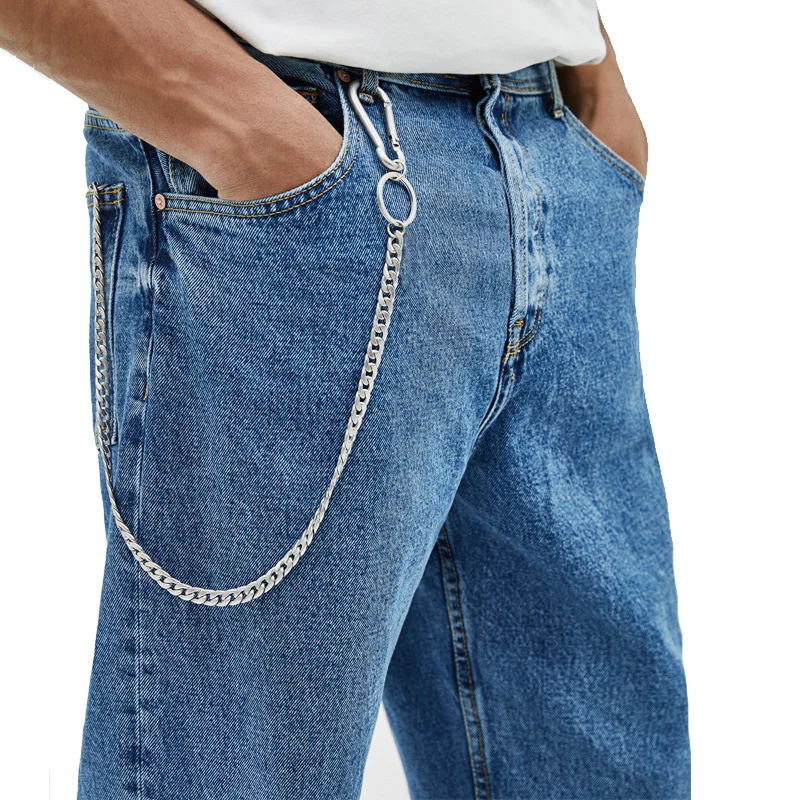 45cm Stainless Steel Punk Hip- - Wallet Slim Titanium incelemesi ve fiyatı