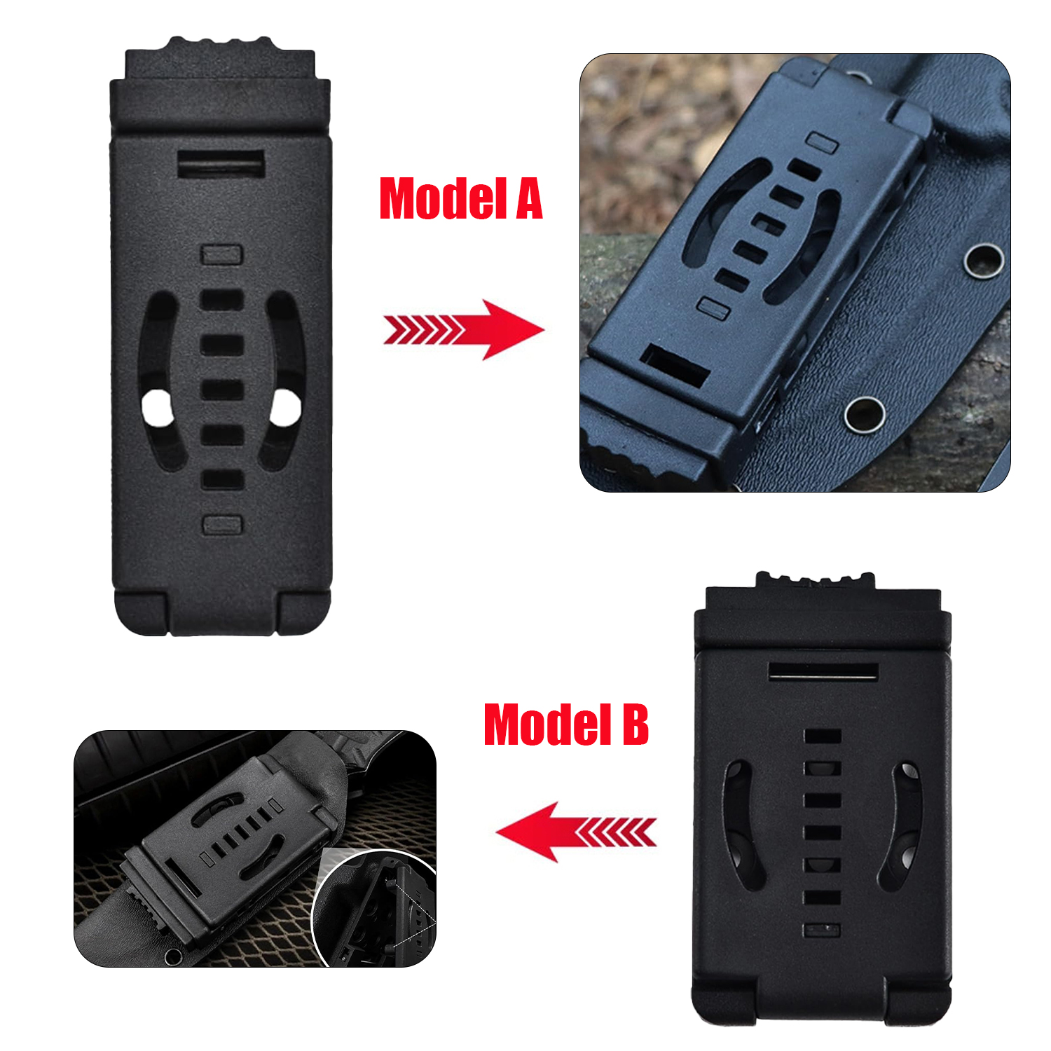 Tactical Knife Clip Holster -  - Edc Carry Belt incelemesi ve fiyatı