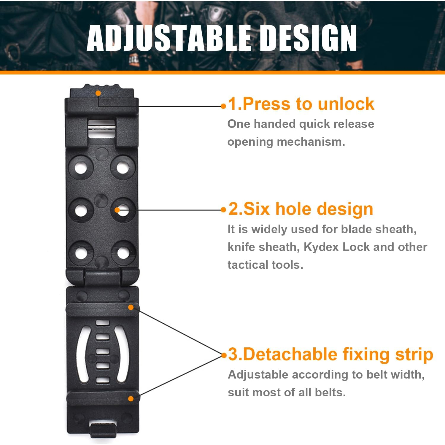 Tactical Knife Clip Holster -  - Edc Carry Belt incelemesi ve fiyatı