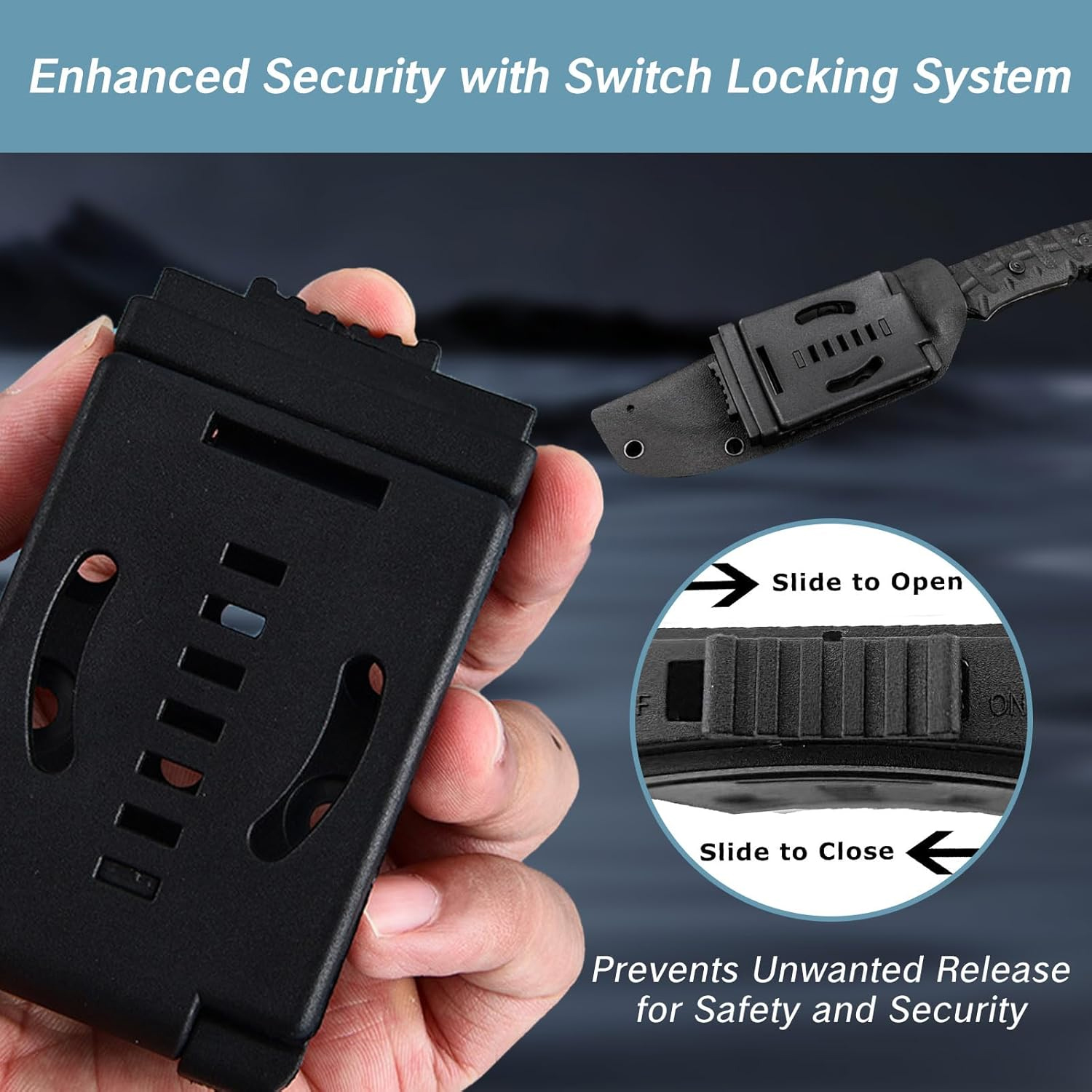 Tactical Knife Clip Holster -  - Edc Carry Belt incelemesi ve fiyatı