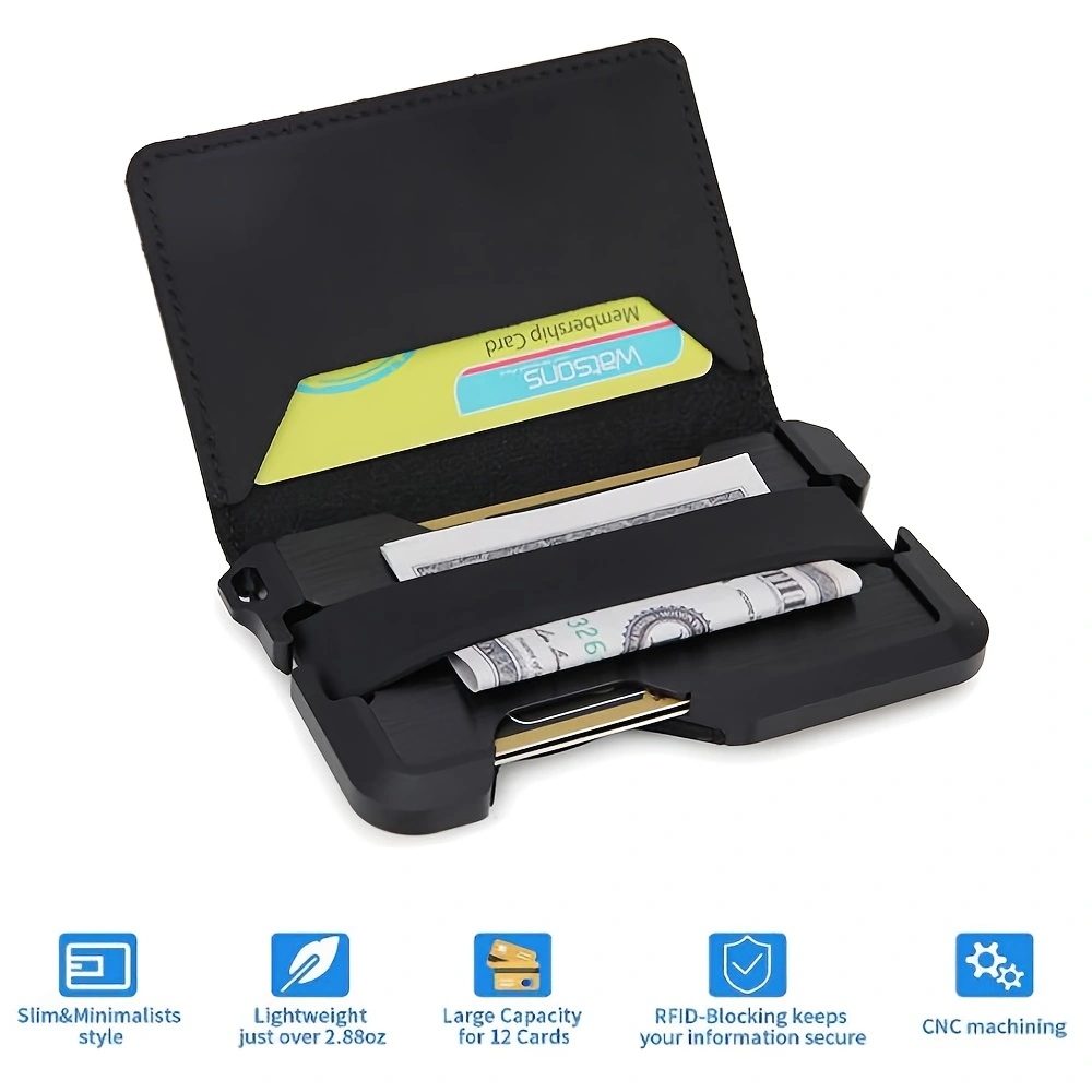 Men Smart Metal EDC Wallets wi - Edc Carry Card incelemesi ve fiyatı