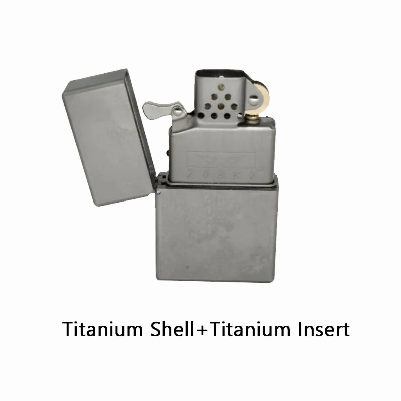 Zorro New titanium alloy shell - Lighter Insert Zippo incelemesi ve fiyatı