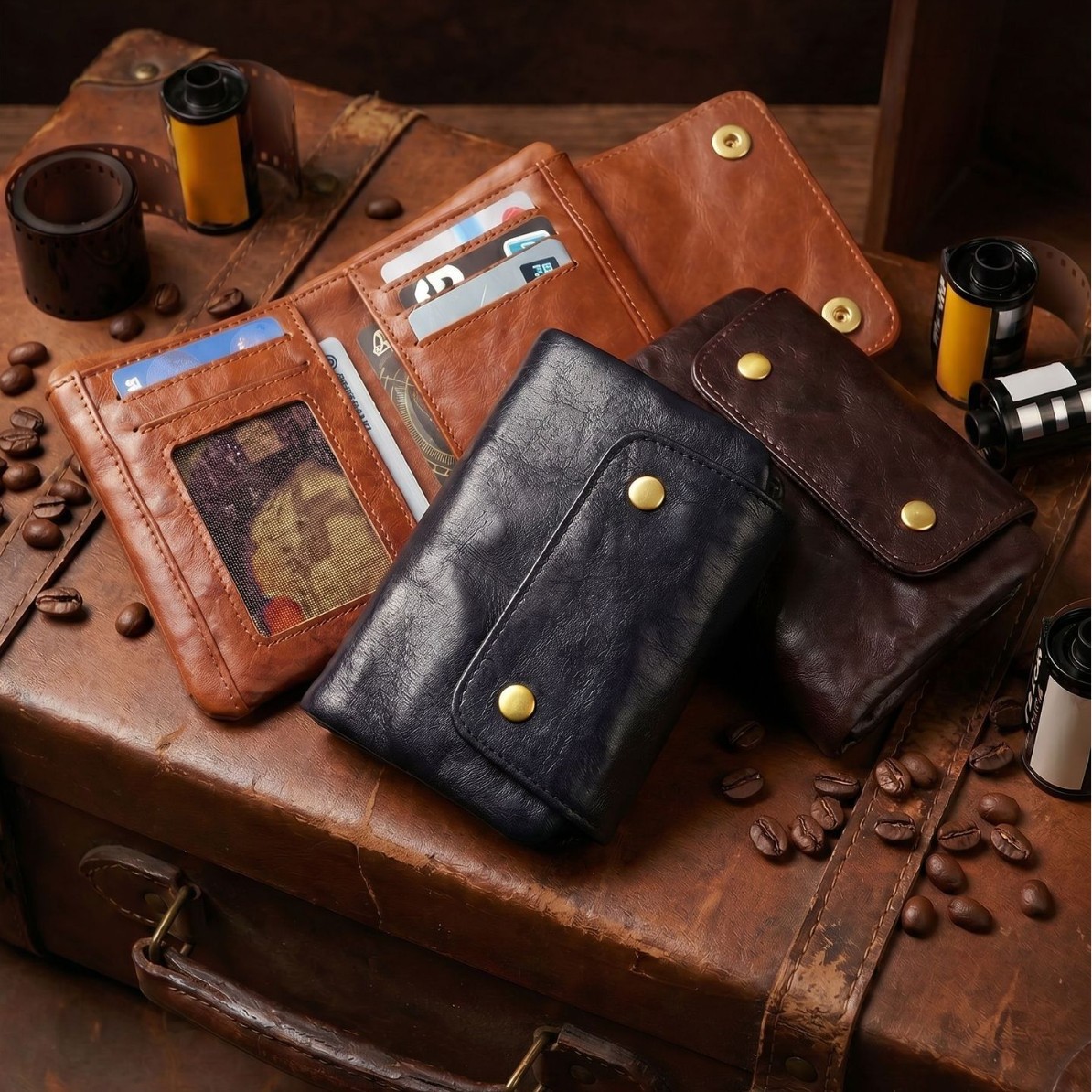 Vintage Full-Grain Leather Sna - Edc Carry Card incelemesi ve fiyatı