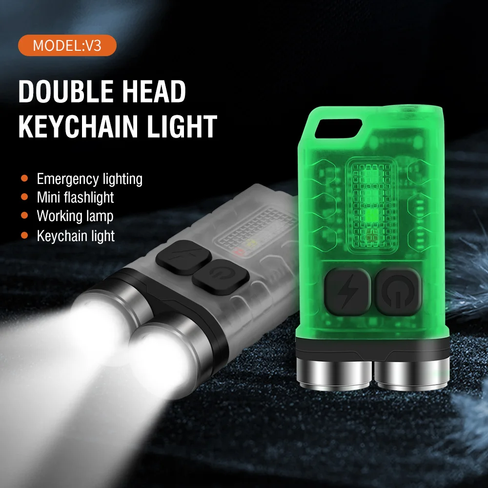 BORUiT V3 LED Keychain Portabl - Keychain Flashlight incelemesi ve fiyatı
