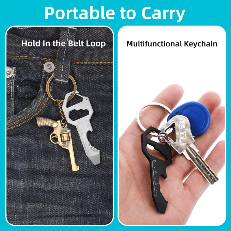 1Pcs Keychain Bottle Opener Mu - Edc Carry Backpack incelemesi ve fiyatı
