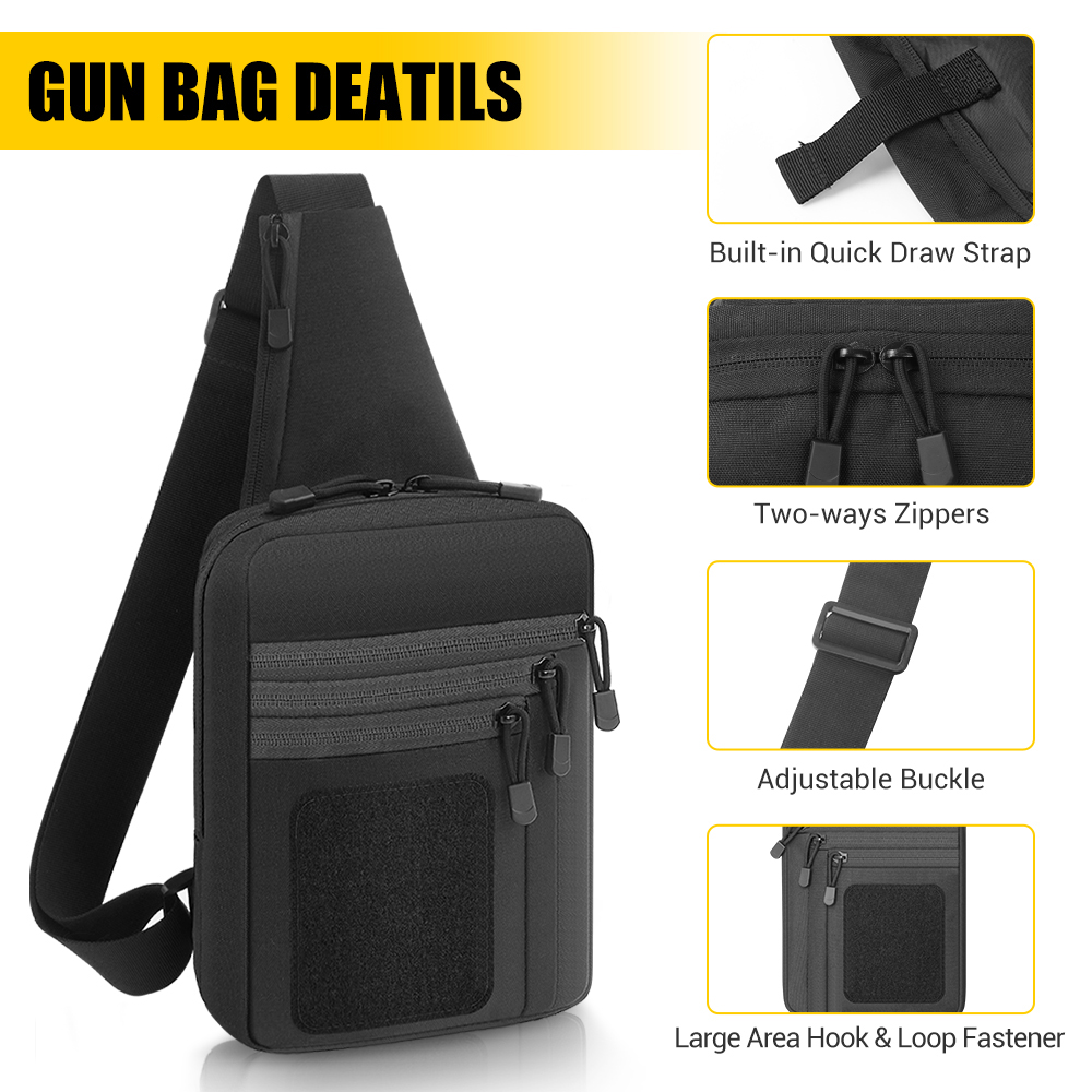 Tactical Pistol Gun Bag Concea - Edc Concealed Carry Holster incelemesi ve fiyatı