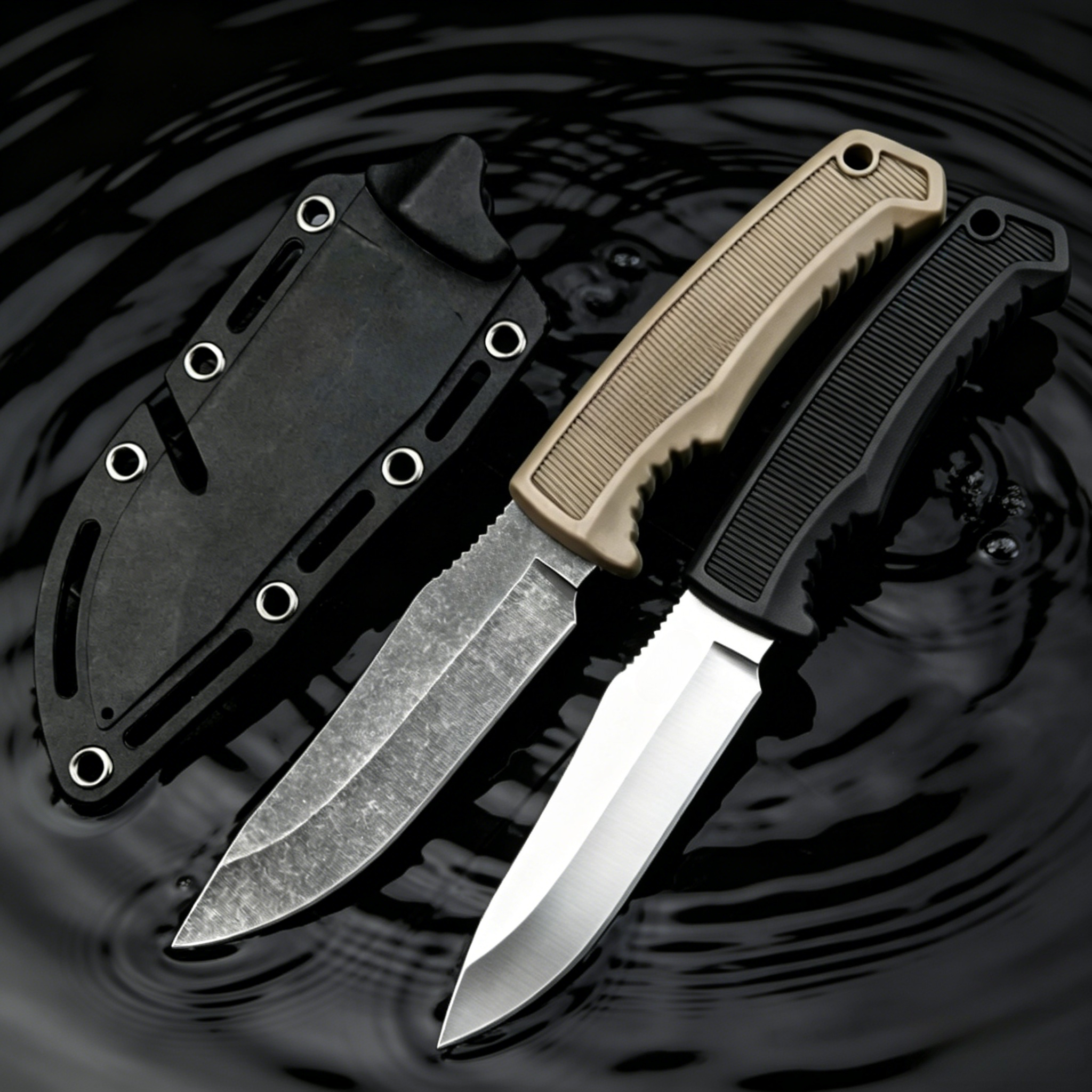 FK1001 Fixed blade Knife – 7Cr - Edc Pocket Carry Fixed Blade incelemesi ve fiyatı