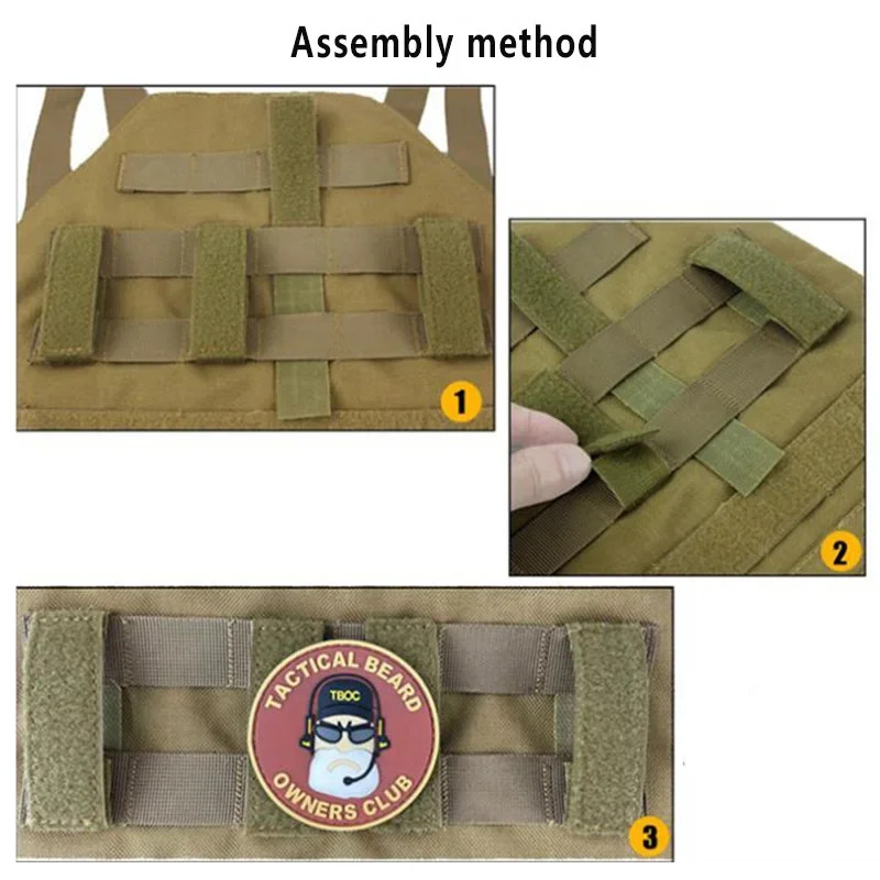 4PCS Molle Strip Adapter Vest  - Edc Carry Card incelemesi ve fiyatı