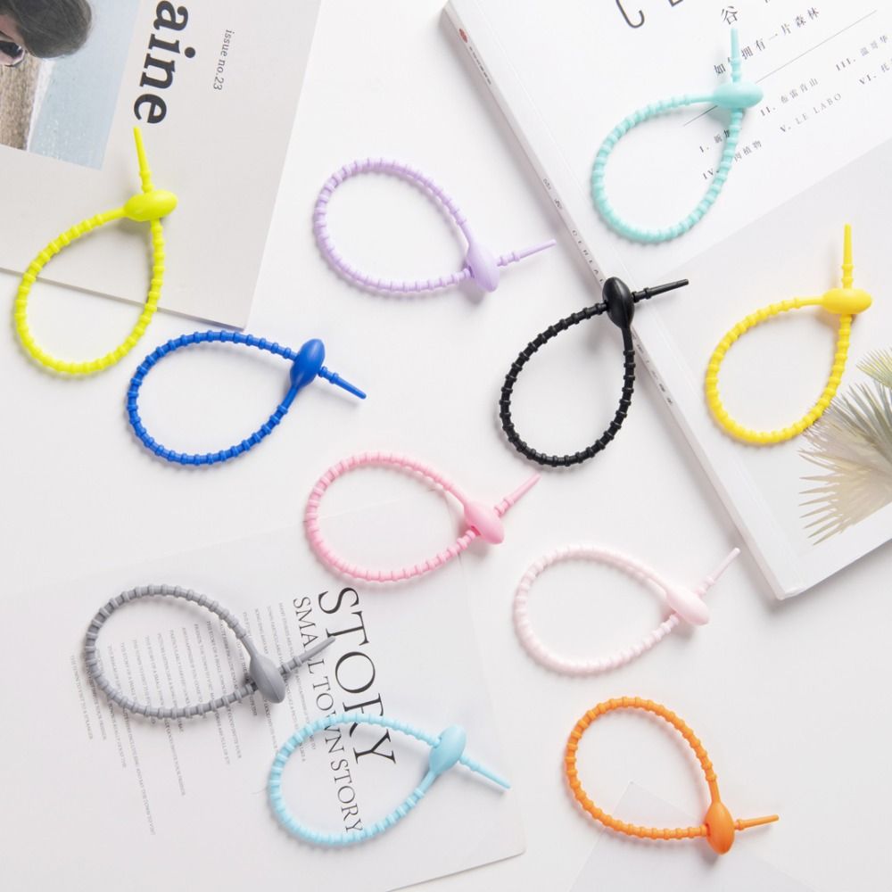 10Pcs/Set Tadpole Shaped Cable - Cable Winder Keychain incelemesi ve fiyatı