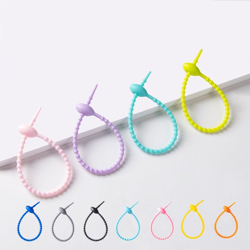 10Pcs/Set Tadpole Shaped Cable - Cable Winder Keychain incelemesi ve fiyatı