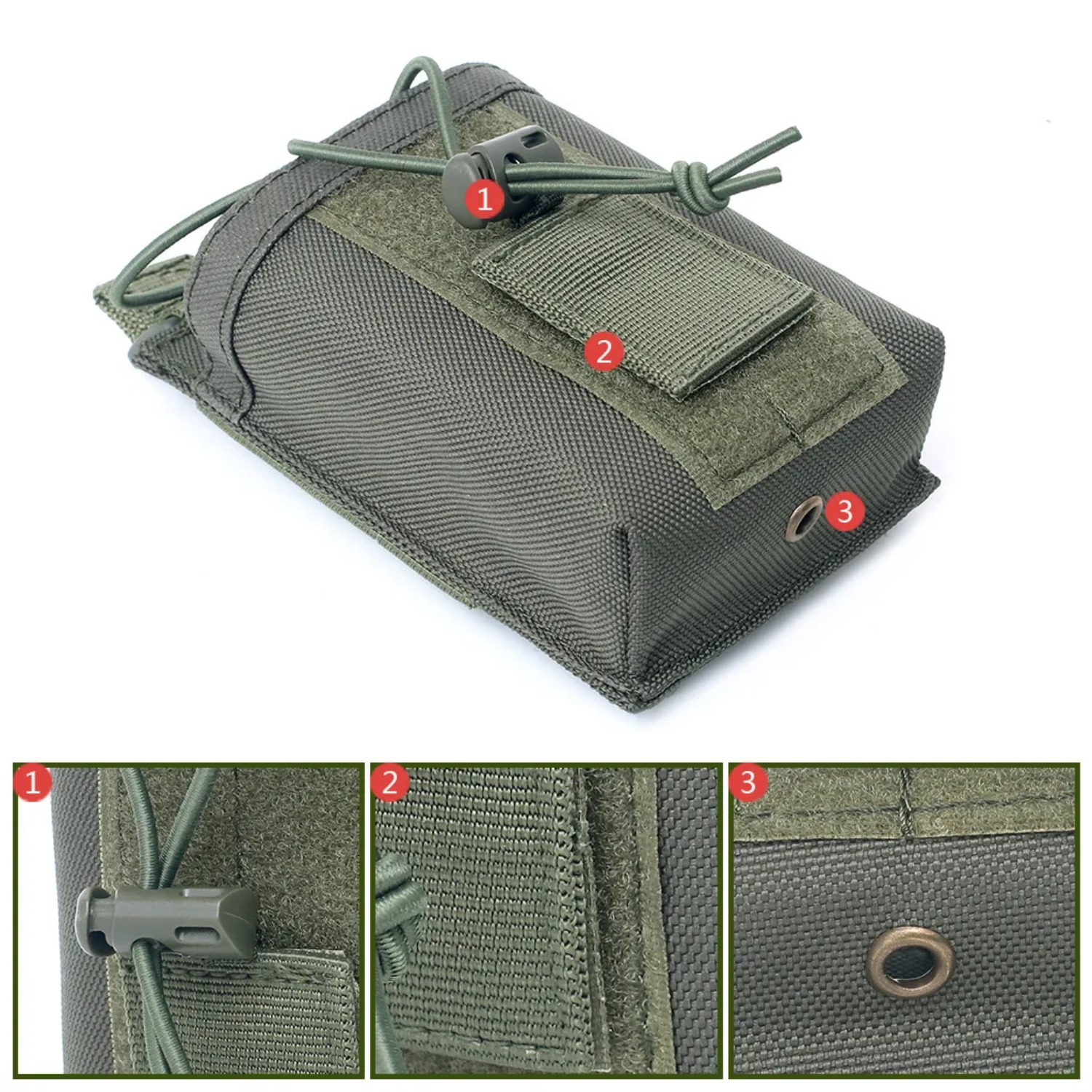 1pc Two Way Radio Holster, Mul - Edc Carry Holster incelemesi ve fiyatı