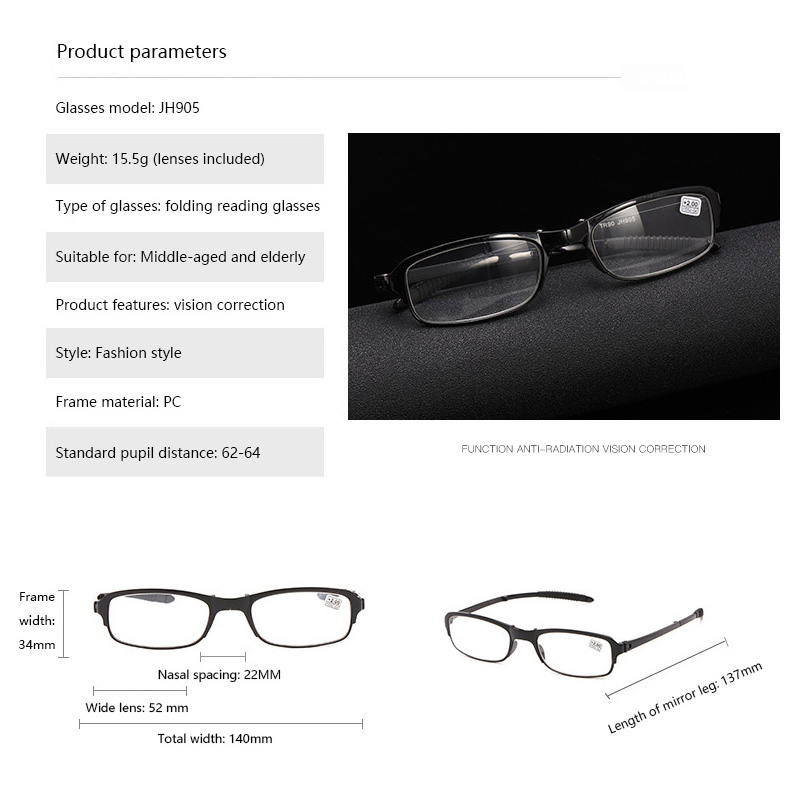 Design Reading Glasses Men Wom - Wallet Slim Titanium incelemesi ve fiyatı