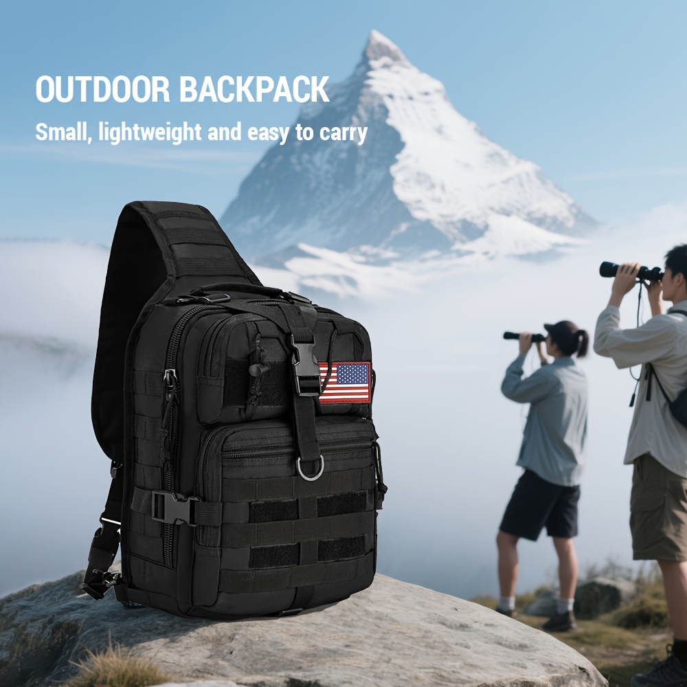 1pc 6.6gal Tactical Sling Back - Edc Carry Backpack incelemesi ve fiyatı