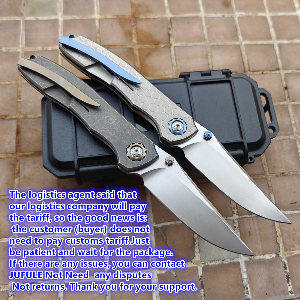 JUFULE 2025 DUK Titanium Handl - Pocket Knife Ceramic incelemesi ve fiyatı