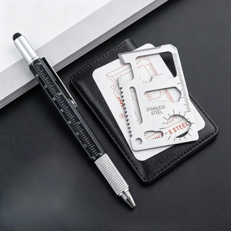Men Gifts 6-in-1 Multitool Pen - Edc Carry Card incelemesi ve fiyatı