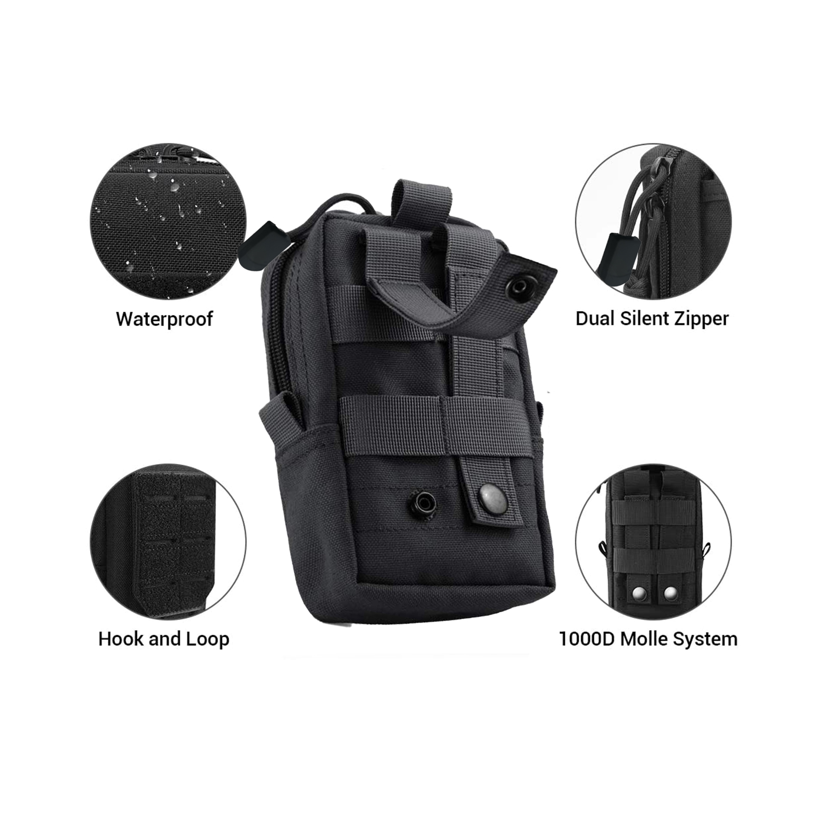 Tactical Molle Pouch Waist Bag - Edc Everyday Carry incelemesi ve fiyatı