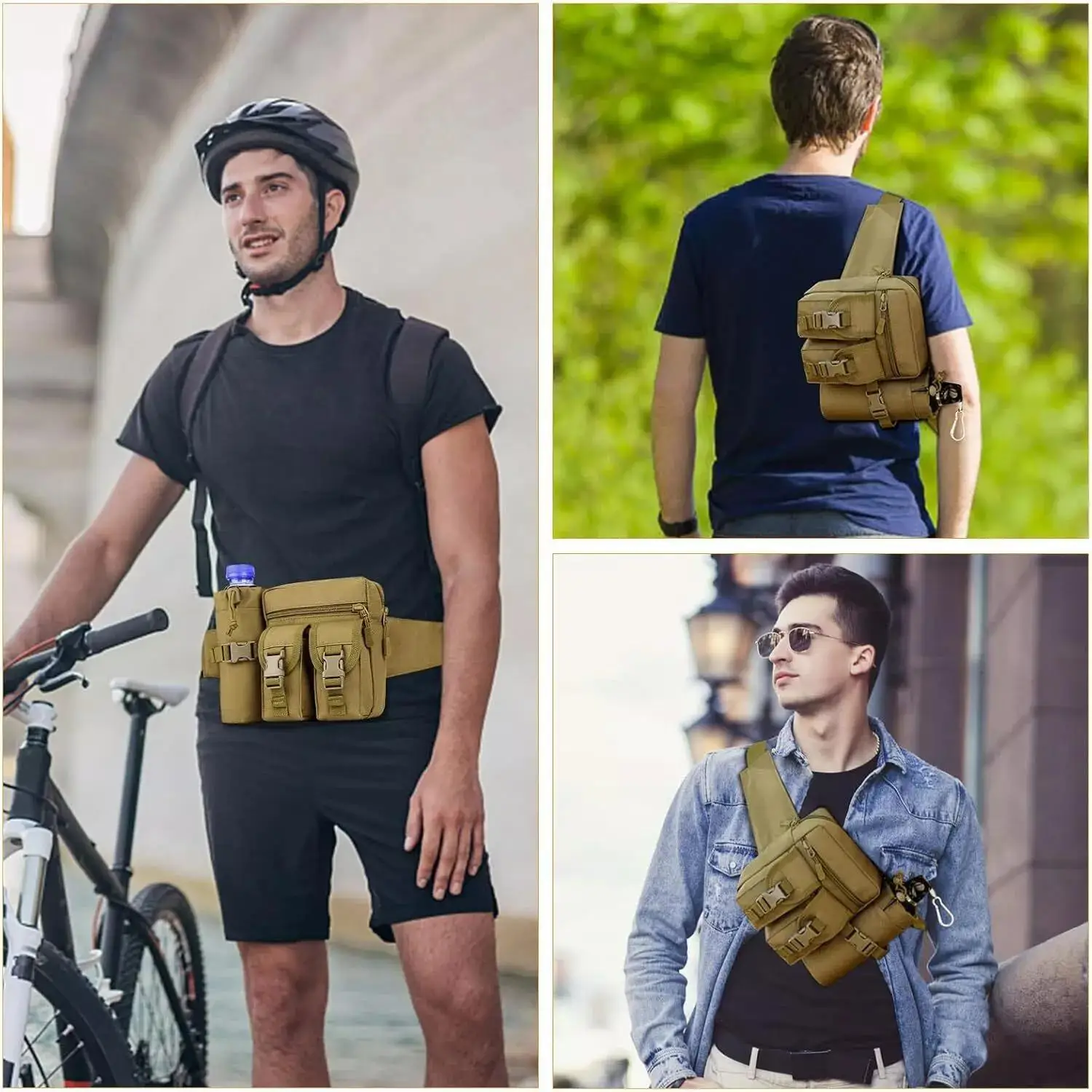 Tactical Fanny Pack for Men Co - Edc Concealed Carry Holster incelemesi ve fiyatı