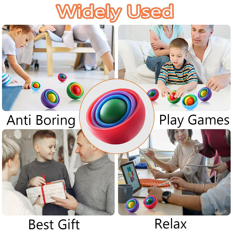 3D Rotation Ball Fidget Gyro S - Fidget Spinner Bearing incelemesi ve fiyatı