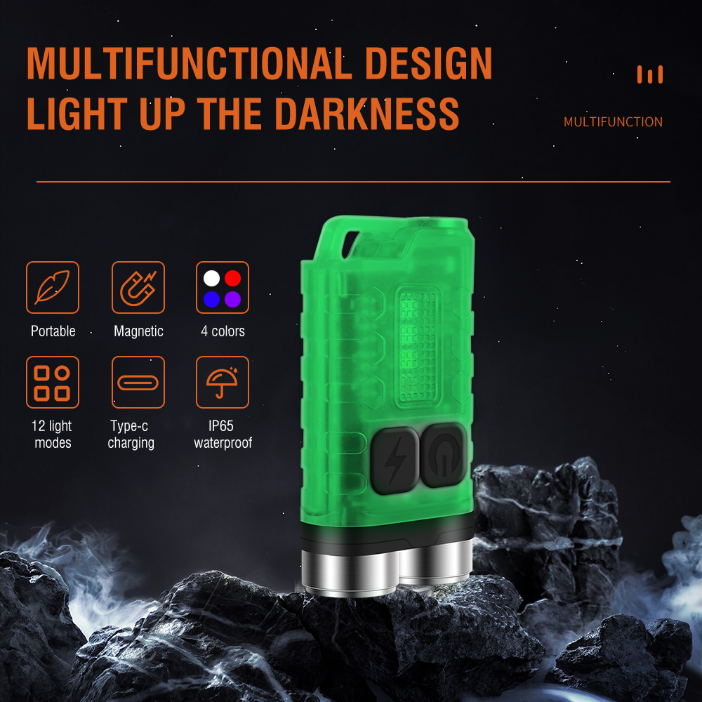 V3 EDC Flashlight Mini Keychai - Keychain Flashlight incelemesi ve fiyatı