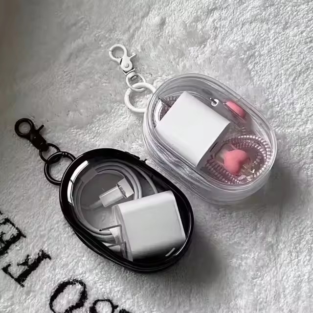 Portable Mini Clear Zipper Sto - Cable Winder Keychain incelemesi ve fiyatı