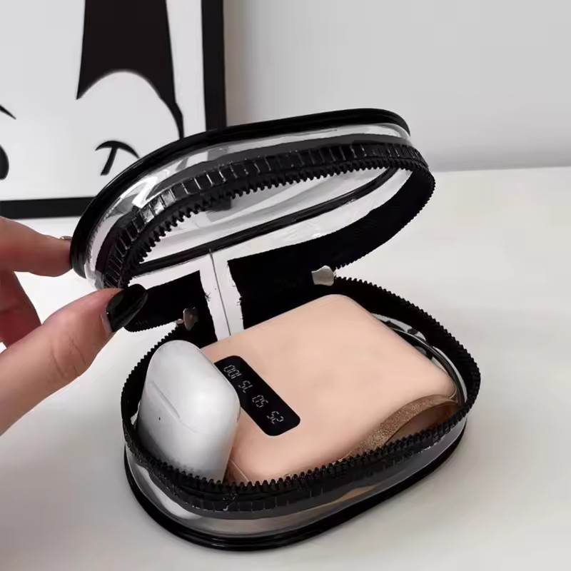 Portable Mini Clear Zipper Sto - Cable Winder Keychain incelemesi ve fiyatı