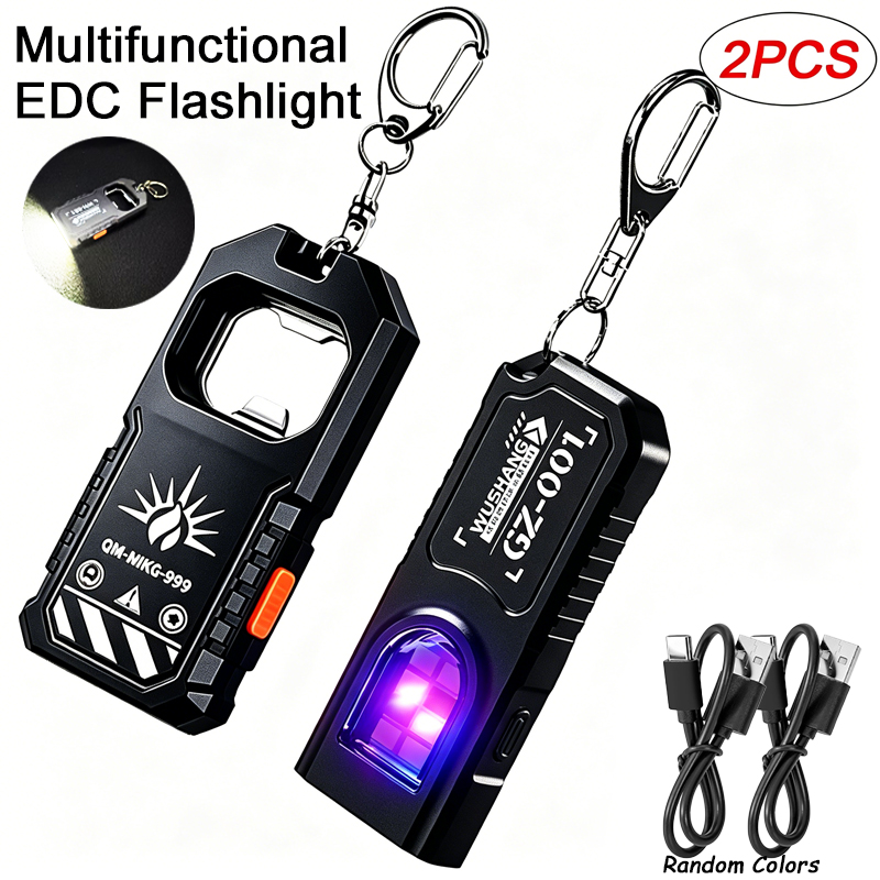 2Pcs Portable LED COB Keychain - Keychain Flashlight incelemesi ve fiyatı