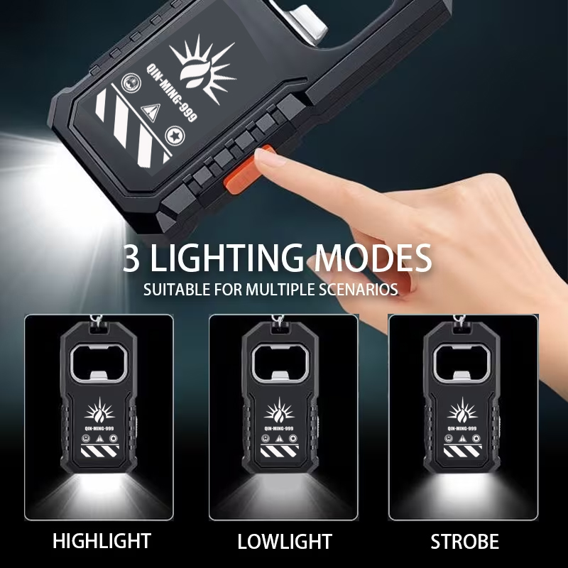 2Pcs Portable LED COB Keychain - Keychain Flashlight incelemesi ve fiyatı