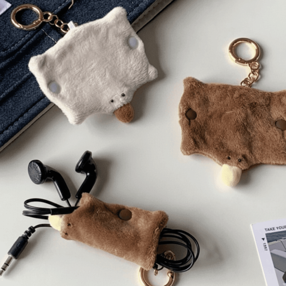 Plush Platypus Data Cable Orga - Cable Winder Keychain incelemesi ve fiyatı