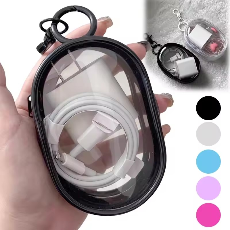 Multifunctional Clear Data Cab - Cable Winder Keychain incelemesi ve fiyatı