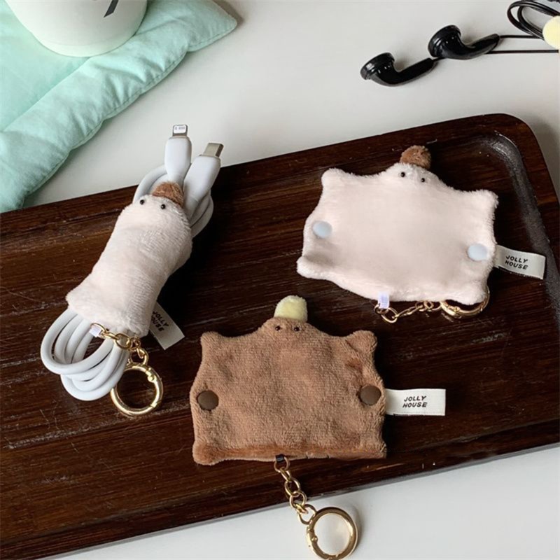 Plush Platypus Earphone Cord W - Cable Winder Keychain incelemesi ve fiyatı