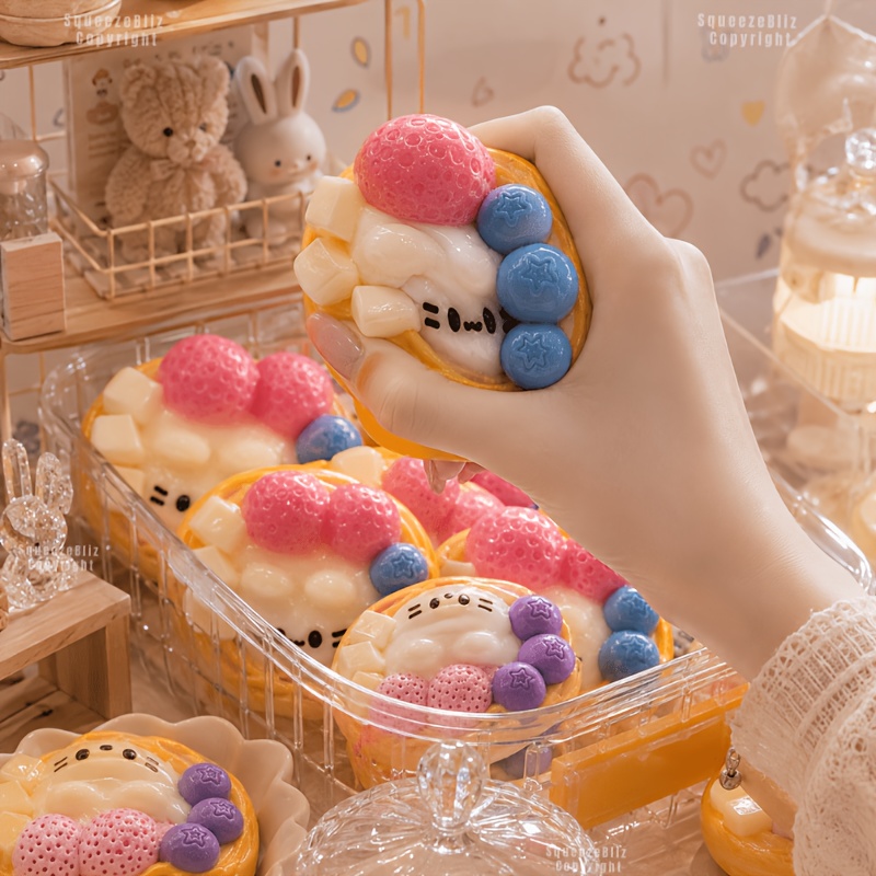 Cute Strawberry Egg Tart Squis - Edc Carry Backpack incelemesi ve fiyatı