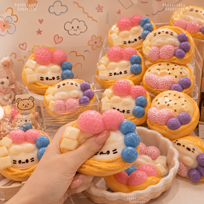 Cute Strawberry Egg Tart Squis - Edc Carry Backpack incelemesi ve fiyatı
