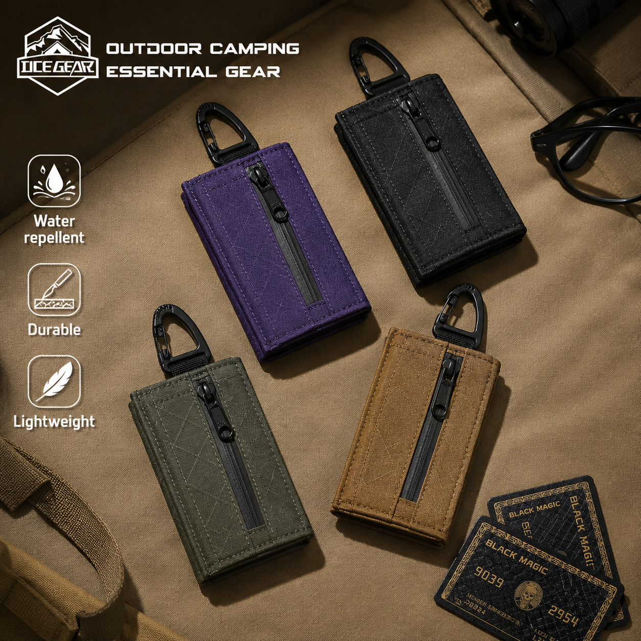 Lightweight Trifold Wallet wit - Edc Carry Card incelemesi ve fiyatı