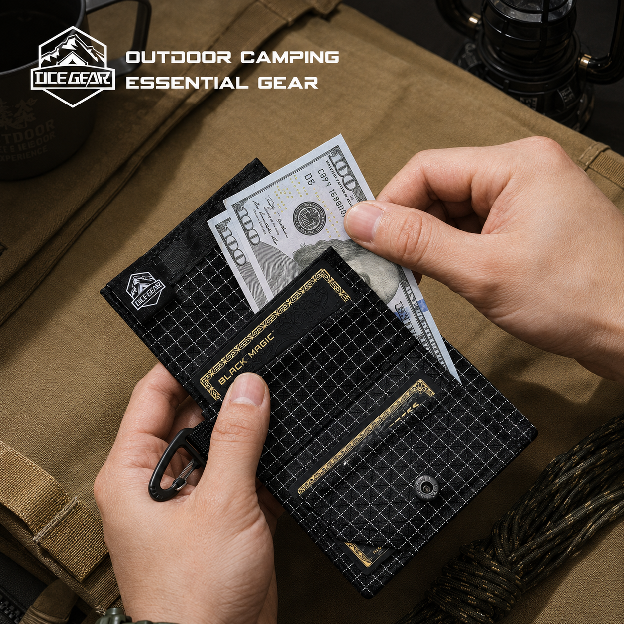 Lightweight Trifold Wallet wit - Edc Carry Card incelemesi ve fiyatı