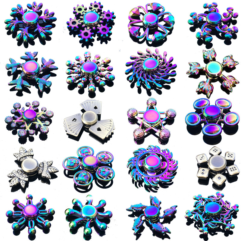 Rainbow Fidget Metal Spinner C - Fidget Spinner Bearing incelemesi ve fiyatı