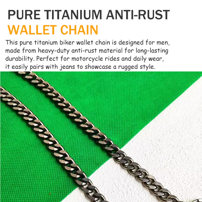 Pure Titanium Biker Wallet Cha - Wallet Slim Titanium incelemesi ve fiyatı