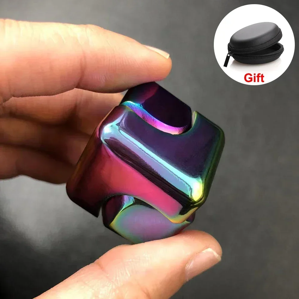 Metal Cube Rotating Fingertip  - Fidget Spinner Bearing incelemesi ve fiyatı