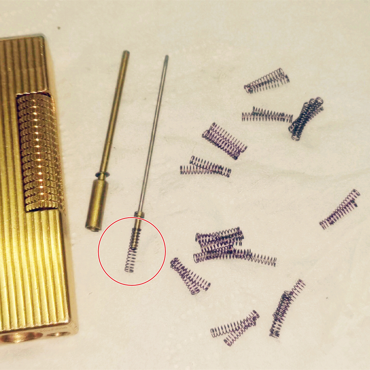 Metal Gas Nozzle Needle Spring - Lighter Insert Zippo incelemesi ve fiyatı