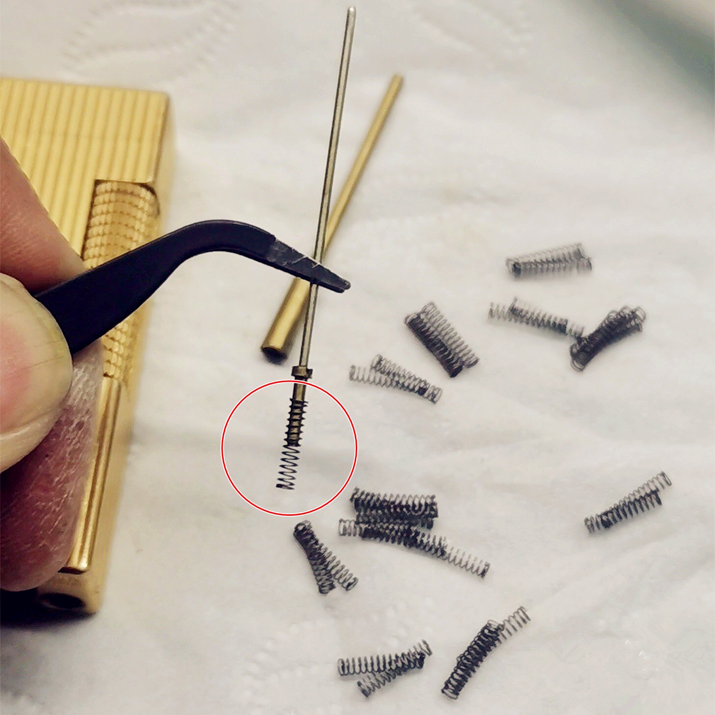 Metal Gas Nozzle Needle Spring - Lighter Insert Zippo incelemesi ve fiyatı