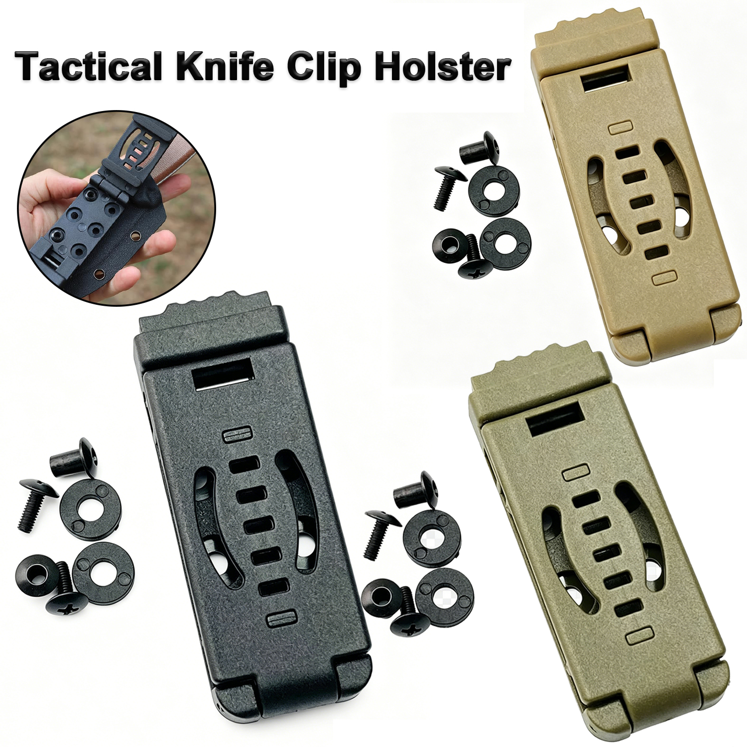 Tactical Universal Knife Clip  - Edc Carry Holster incelemesi ve fiyatı
