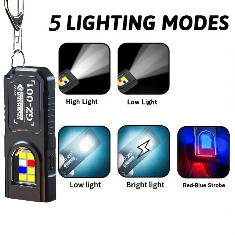 Powerful Mini COB LED Keychain - Keychain Flashlight incelemesi ve fiyatı