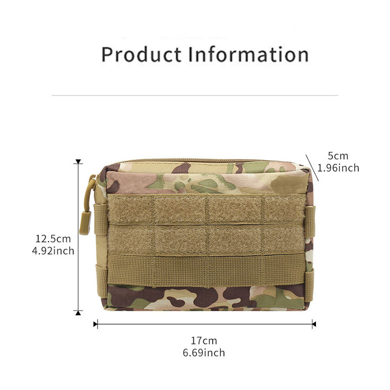 Tactical Molle Waist Pack 600D - Edc Carry Card incelemesi ve fiyatı