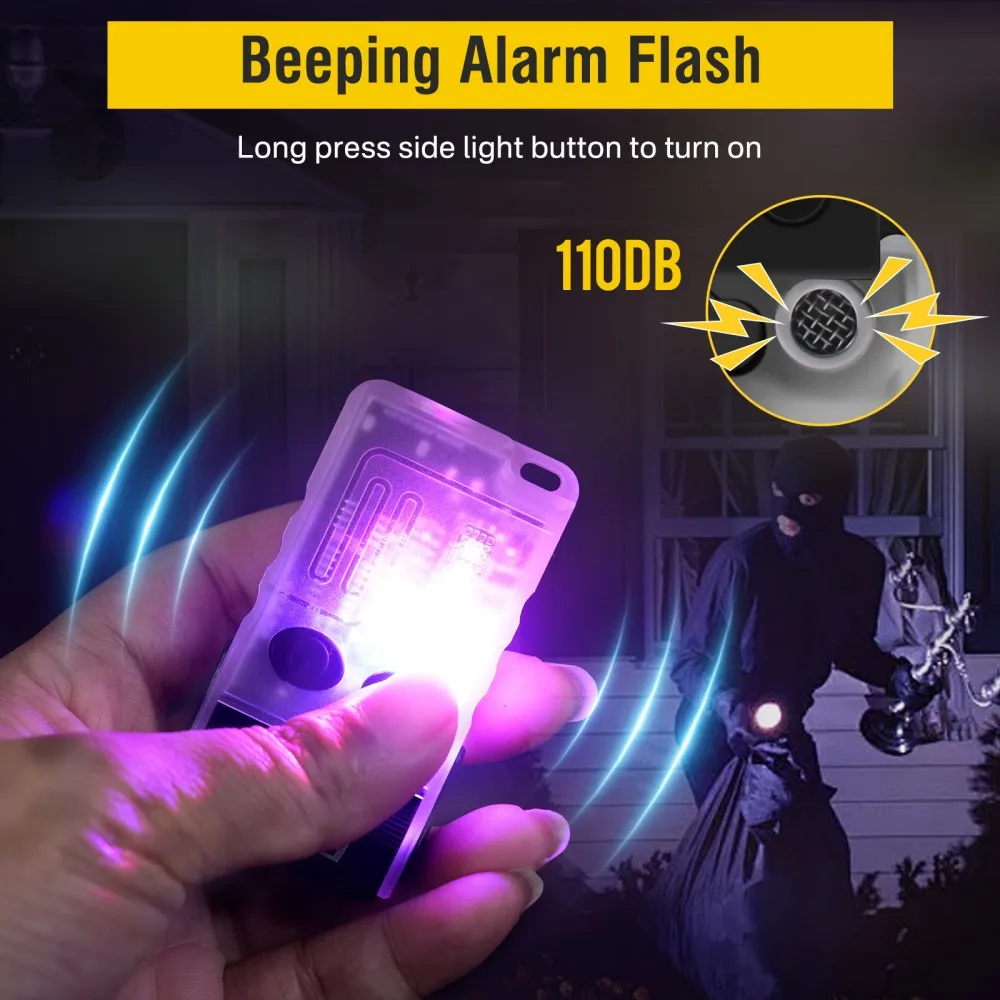 BORUiT V20 Buzzer EDC LED Keyc - Keychain Flashlight incelemesi ve fiyatı