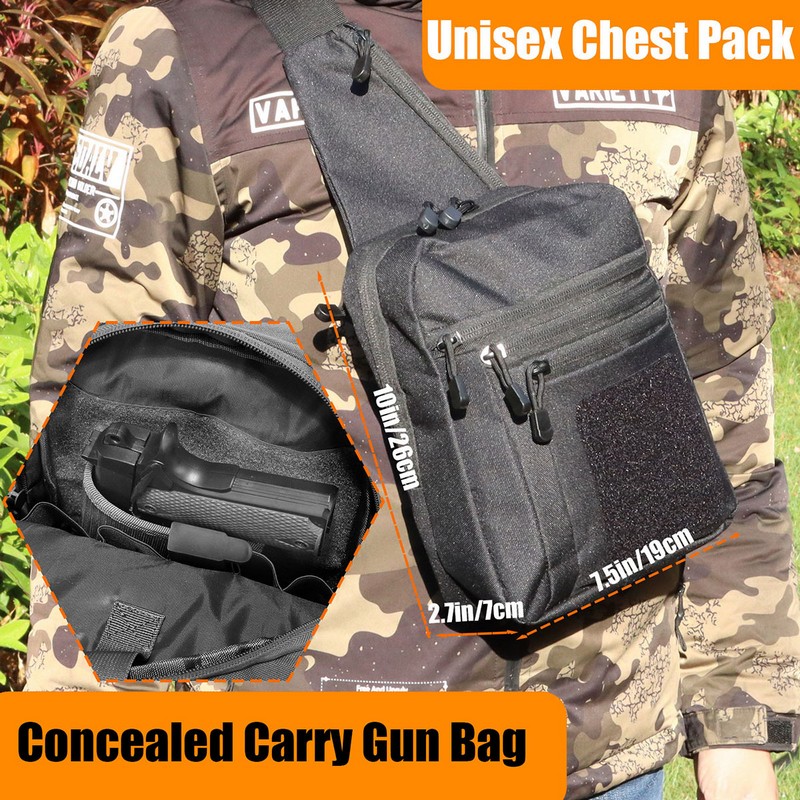 New Tactical Chest Bag Pistol  - Edc Concealed Carry Holster incelemesi ve fiyatı