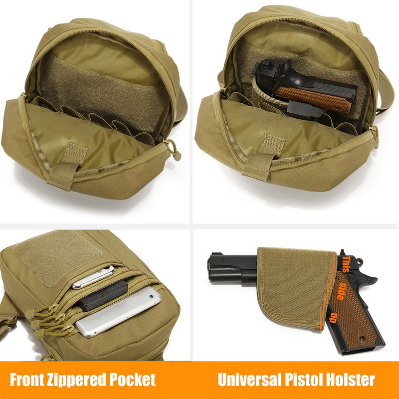 New Tactical Chest Bag Pistol  - Edc Concealed Carry Holster incelemesi ve fiyatı