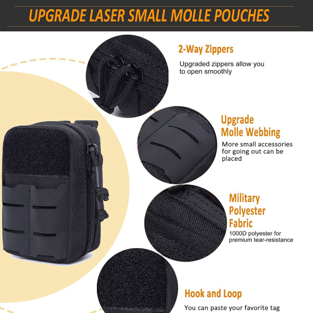 Tactical Mini Belt Pouches, Mu - Edc Concealed Carry Belt incelemesi ve fiyatı