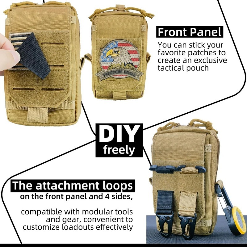 Tactical MOLLE EDC Utility Wai - Edc Carry Holster incelemesi ve fiyatı